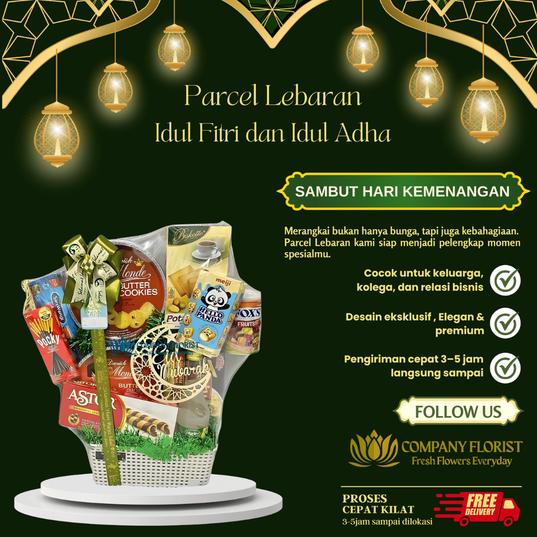 Parcel Snack Lebaran Isi Snack Pilihan Berkualitas